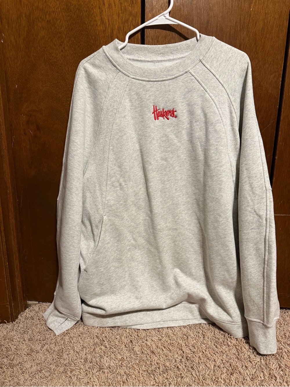 NE HUSKERS x Lululemon Grey Sweatshirt